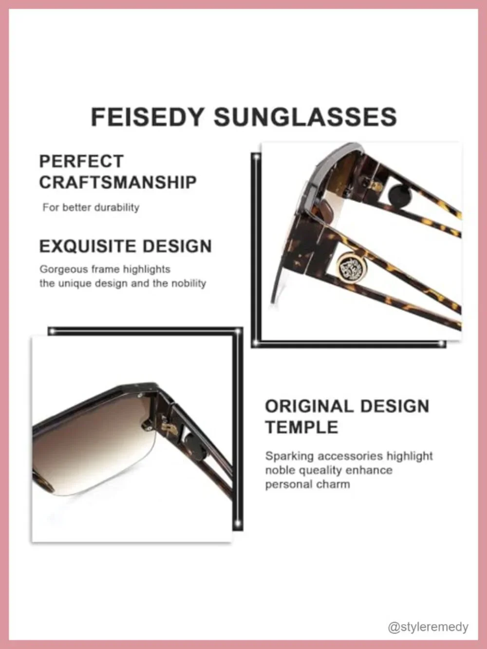 Square Oversized Shield Sunglasses Flat Top One Piece Lens UV400